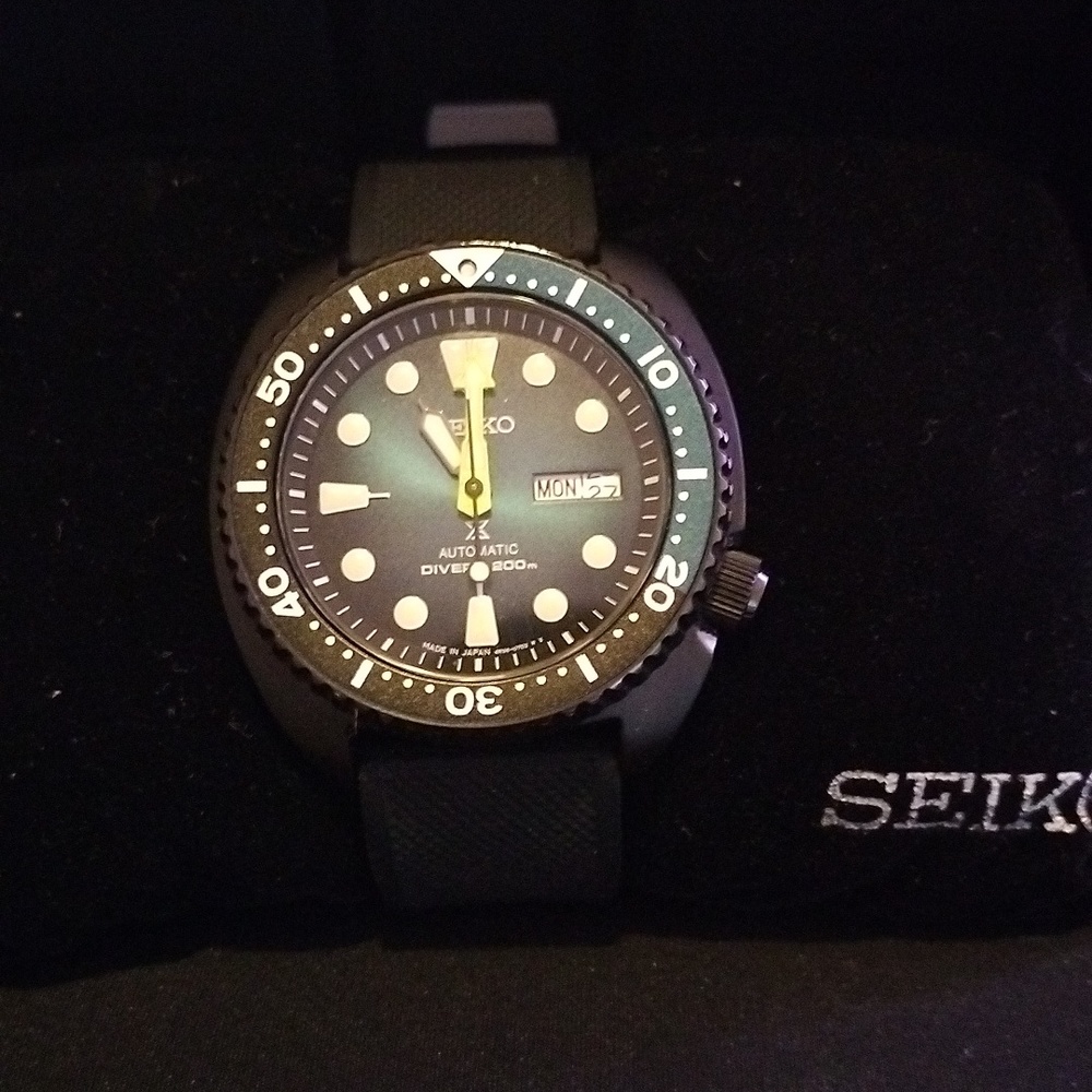 Seiko Darth turtle